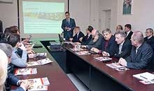 Плоды сотрудничества: машины Powerplus-Кировец на презентации в Петербурге 