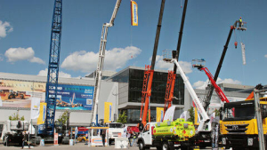 Обзор подъёмной техники на bauma CTT RUSSIA. Фоторепортаж