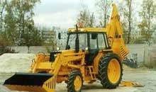 А ЛЭКС технолоджис представит на Золотой осени-2007 экскаватор-погрузчик ЛТЗ - A LEX 2EL