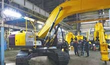 Производство экскаваторов в России снизилось на 27%