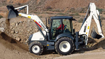 Только главное. Рассказ о экскаваторах-погрузчиках Terex 860