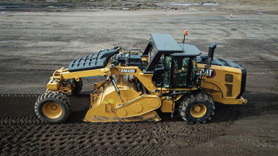 Компания Caterpillar представляет роторный смеситель RM400