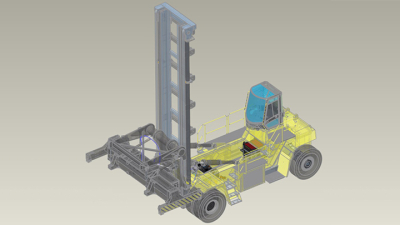 Увеличивая грузоподъемность. Hyster испытывает тяжелые электропогрузчики