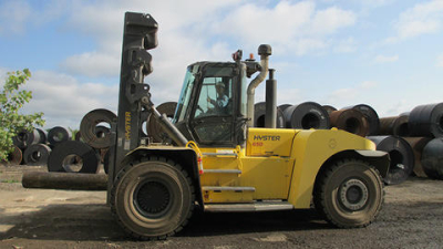 Новинка от Hyster: погрузчик, поднимающий рулоны с температурой до 450 градусов 