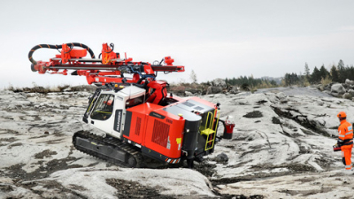 Новая опция для буровых станков Sandvik - дистанционное управление