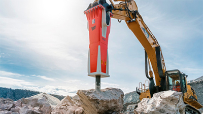 7-тонная  новинка. Sandvik представила обновленную модель гидромолота