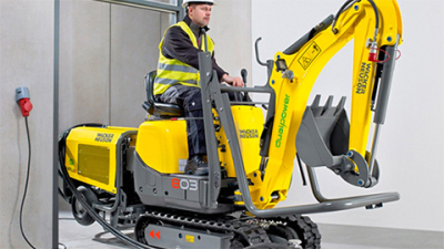 Два типа привода для одного экскаватора. Разработку Wacker Neuson оценили в Париже
