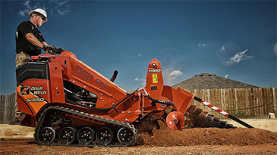 Компактное решение для рытья траншей от Ditch Witch