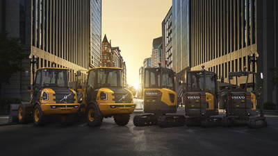 Плюс три электрические машины. Volvo CE представила компактные экскаваторы и погрузчик
