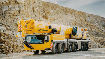 С 90-метровой стрелой. Компания Liebherr расширила линейку вездеходных кранов