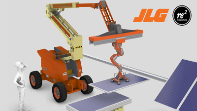 Компания JLG объявила о начале сотрудничества с RE2 Robotics