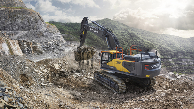Для рынков с более низкими экостандартами стал доступен экскаватор Volvo EC550E