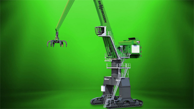 300-тонный перегружатель представит Sennebogen на bauma 2022
