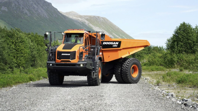 Двухосный сочленённый самосвал Doosan будет представлен на Bauma 2022