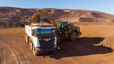 Автономные самосвалы Scania проходят испытания на шахтах Rio Tinto