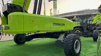 Новый телескопический подъёмник от Zoomlion способен работать на высоте до 82 м