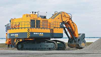 Экскаватор BELAZ BX20012: надёжный партнёр для 90- и 130-тонных самосвалов