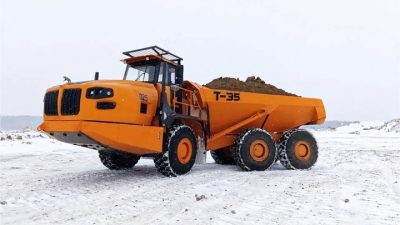 Самосвалы «Тонар Т-35» отправились в Сибирь