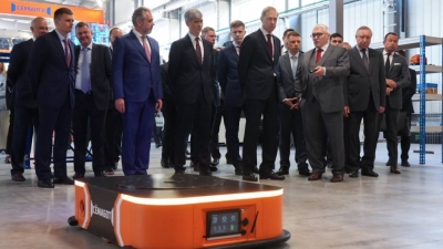 В Санкт-Петербурге открыли завод по выпуску логистических роботов