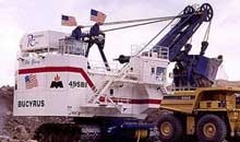 Новые большие драглайны Bucyrus