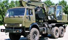 Экскаваторы Группы ГАЗ демонстрируются на выставке Российские производители и снабжение вооруженных сил