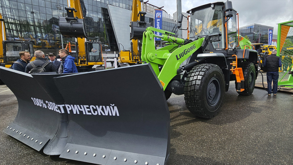 LiuGong на CTT Expo: «зелёный» транспорт и новое поколение экскаваторов